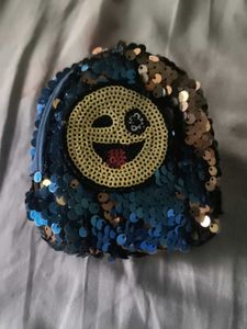 Emoji Sequin Coin Purse