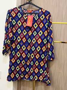Colorful Printed Top