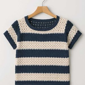 Cropped Crochet Top