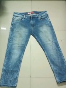 Acid Wash Denim Jeans