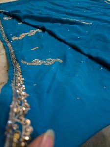 Zardozi Work Saree