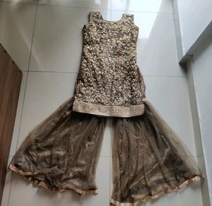 Full Ghera Sharara Kurta Set