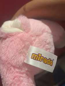 Pink Bunny Plush Toy