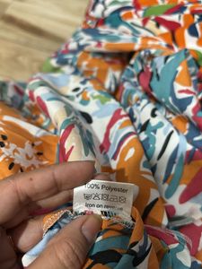 One shoulder two pcs dress