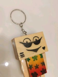 Cool Wooden Keychain