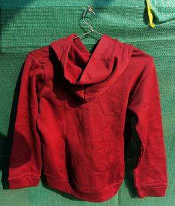 woman red hoddie ( free size upto M)