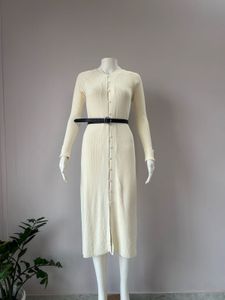 ZARA RIBBED V NECK CUFFED SLEEVES