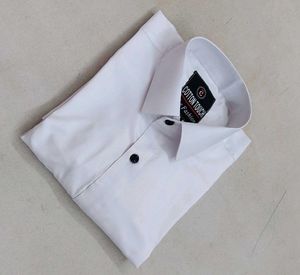 Cotton Touch White Dress Shirt