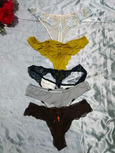 Mixed Thong Panties Bundle -