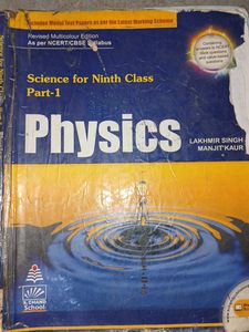 Physics for 9th Class S .CHAND SCHOOL BOOKS