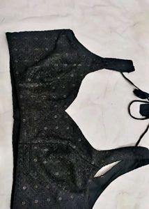 Black Sleeveless Blouse