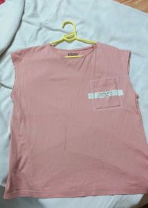 Peach Graphic Tee
