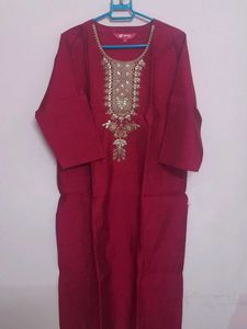 Elegant Embroidered Kurta