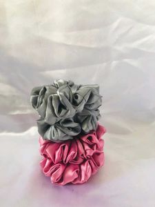Satin Scrunchie Set