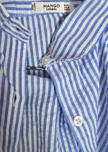 Striped Blue Shirt