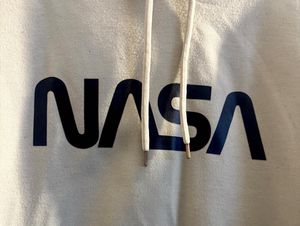 NASA Graphic Print Hoodie