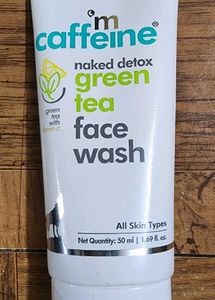 MCAFFEINE GREEN TEA OIL FREE MOISTURIZER &amp; FACEWAS
