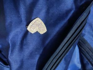 Sparkling Heart Brooch