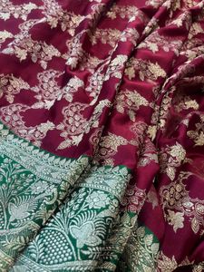 Pure Silk Jungla Banarasi