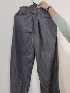 Wide Leg Denim Pants
