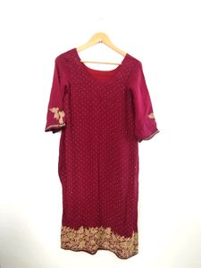 Hot Pink Salwar Kameez