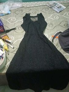 Black Lace Party Dress