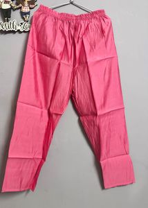 Pretty Pink Embroidered Kurta With Pants