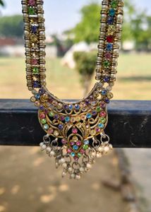 Colorful Pearl Necklace