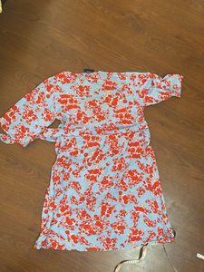 Floral Wrap Dress/ Shrug
