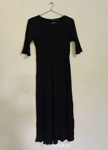 FIG BLACK BODYCON DRESS