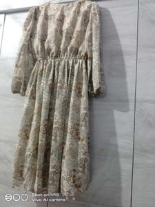 Paisley Print Midi Dress
