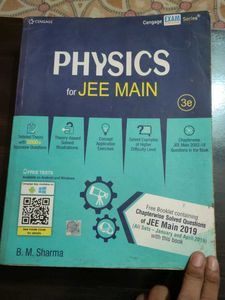 BM Sharma Physics Book JEE Mains