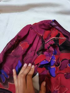 Anarkali With Dupatta And Bottom Aesthetic Wibes