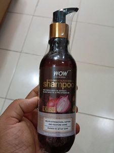 WOW Red Onion Shampoo 250ml Bottle