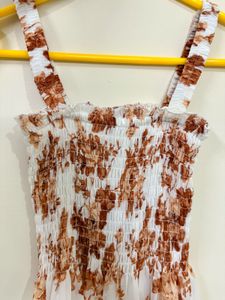 Floral Smocked Sundress