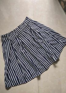 Striped Mini Skirt