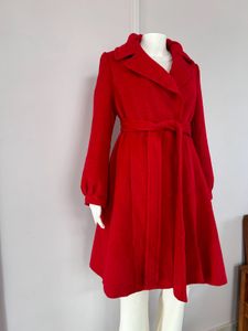 Red Dress Overcoat