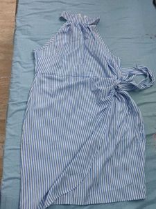 Halter Blue Dress