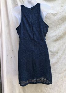 I CUTE NAVY BLUE DRESS