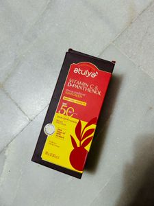 Atulya Vitamin C &amp; D-Panthenol Sunscreen SPF 50