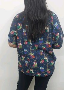 Unique Cotton Printed Top🎀
