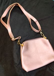 Dusty Rose Crossbody Bag
