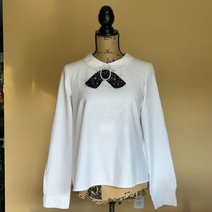 Zara Trafaluc Collection Peter Pan Collar and Bow
