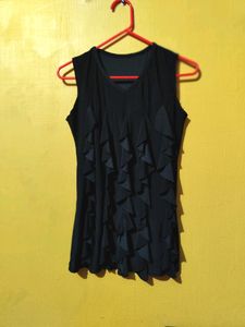 Black Designer Top For Women