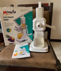 Miracle Fruit &amp; Vegetable Juicer