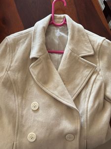Cream OverCoat/Jacket