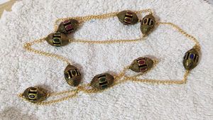 Meenakari Long Chine