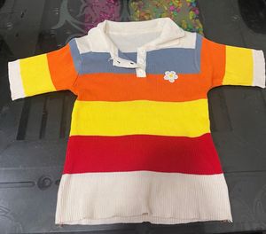 Colorful Striped Top