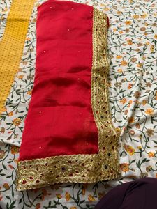 Red Saree