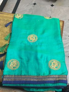 Soft Saree Green
